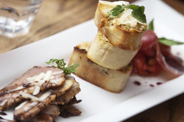 The style of cuisine at the restaurant