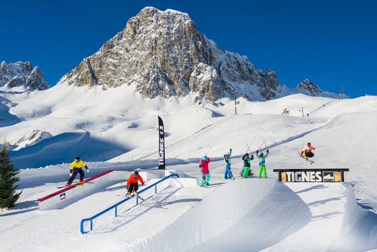 Tignes snowpark