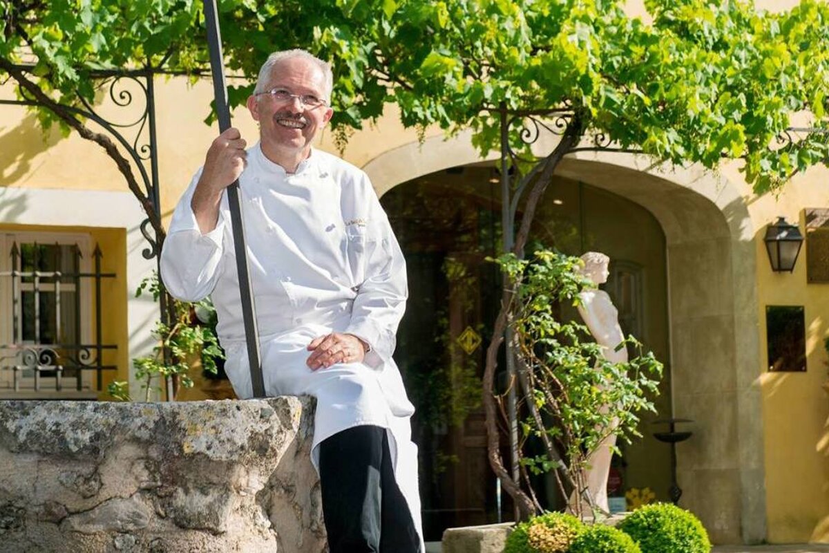 chef at the bastide saint antoine in Grasse
