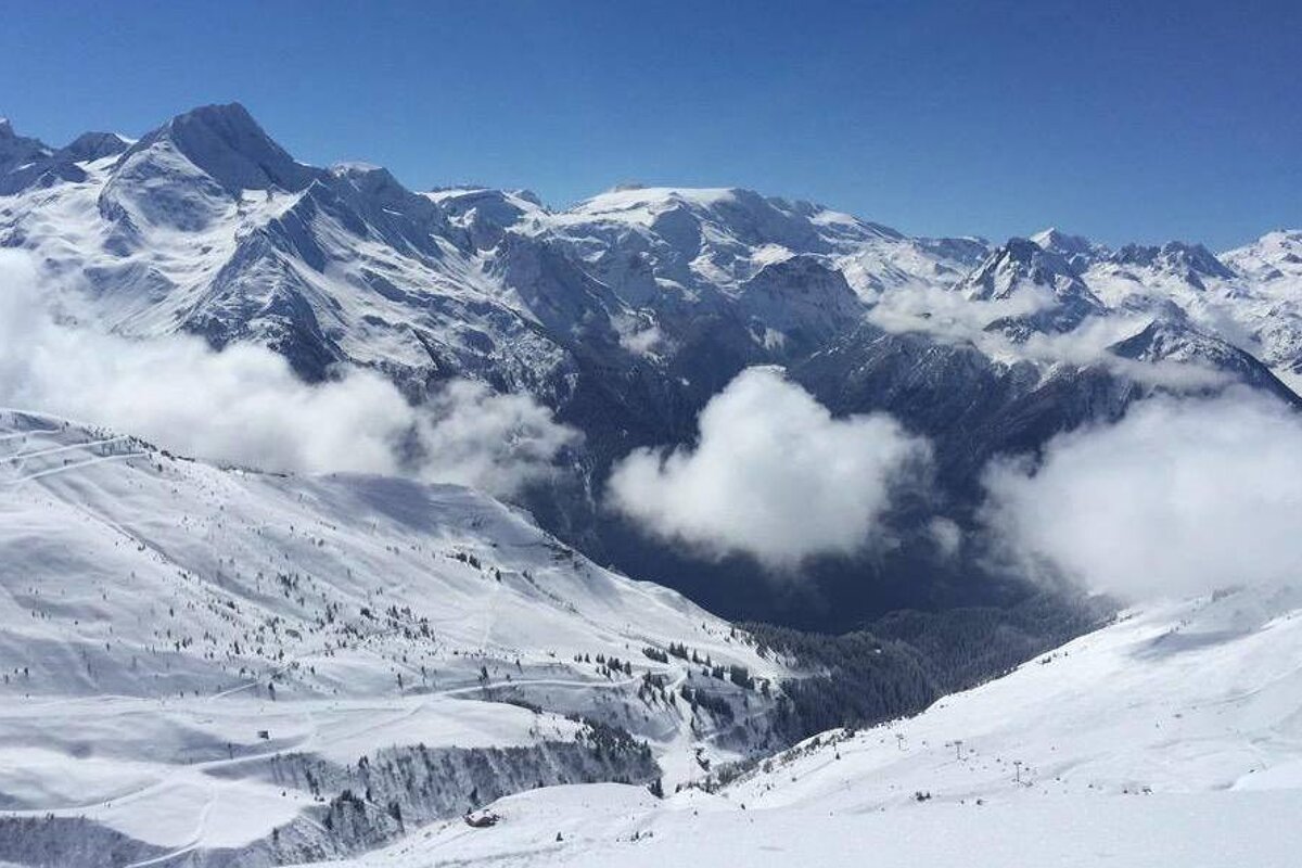 les arcs ski area