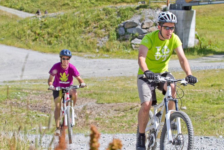 Mountain biking in Val Thorens