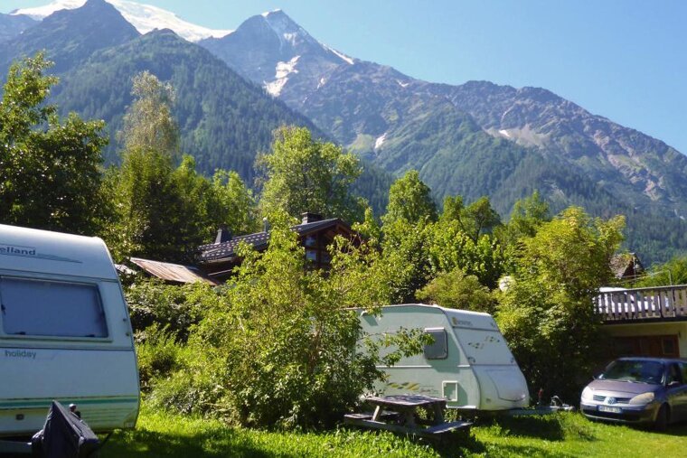 A view of the campsite