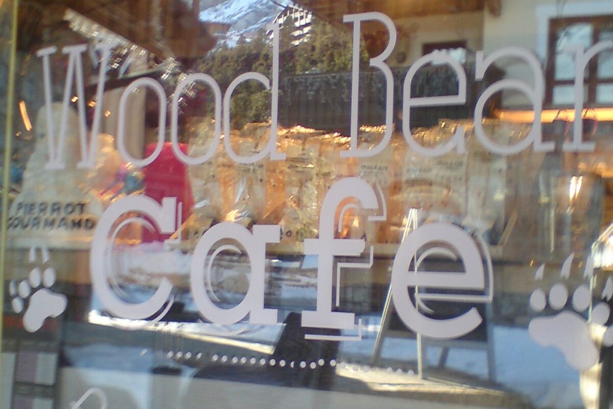 a cafe sign