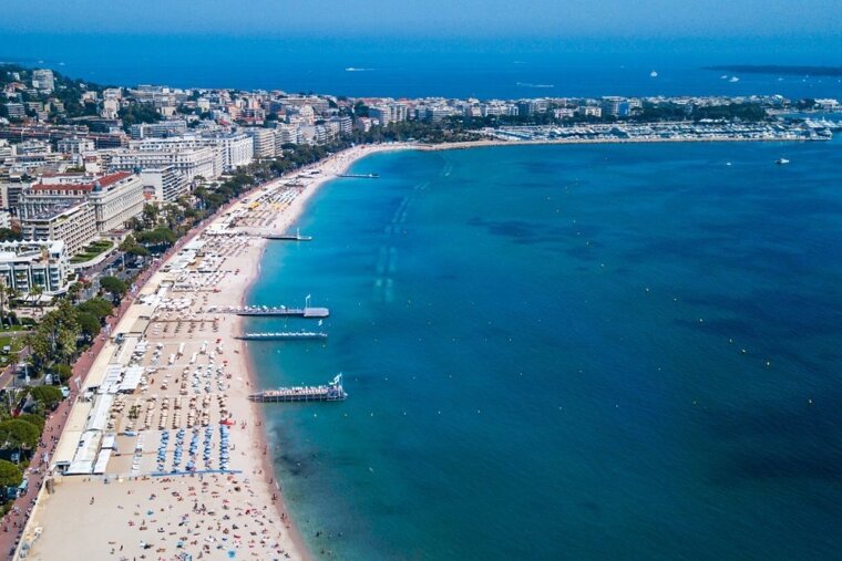 Blue Flag beaches in Cannes in 2019