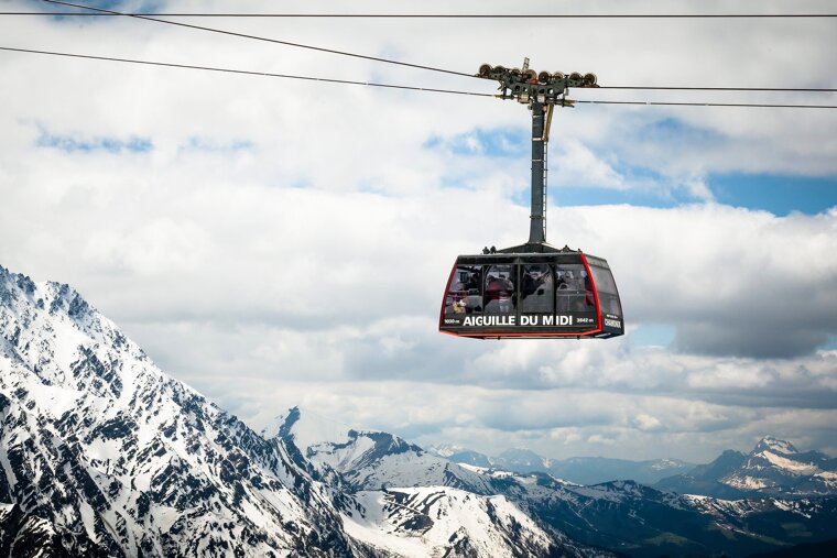 Aiguille du Midi cable car