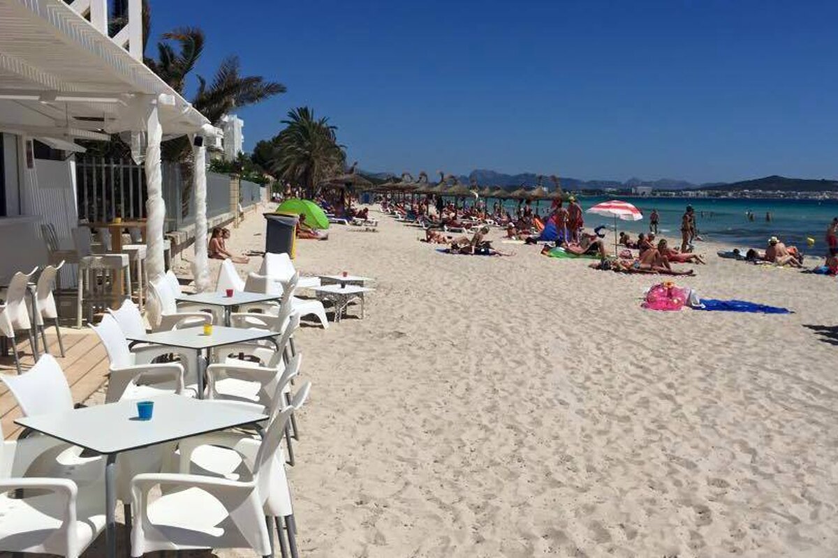 Floridita Beach Bar Alcudia Playa De Muro Beach Areas