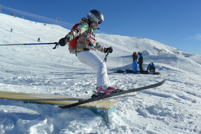 Fun in the snowpark