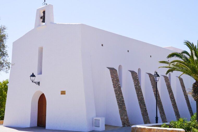 The church at Es Cubells