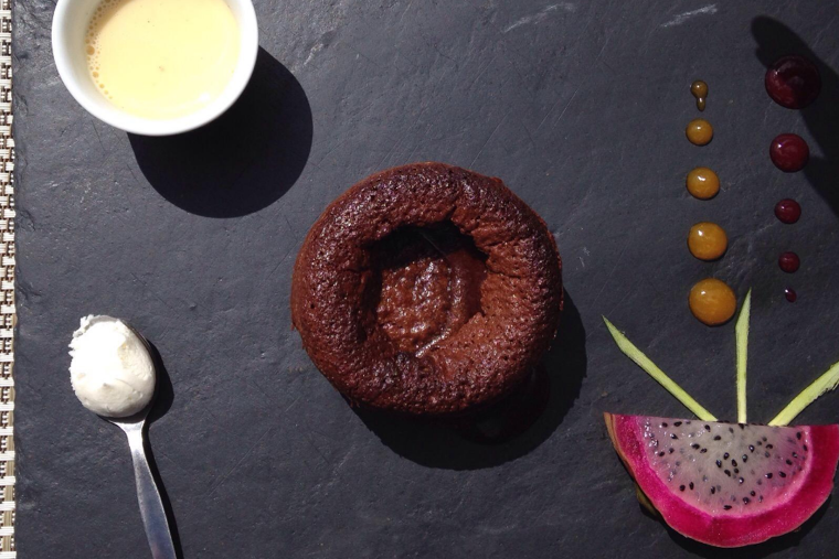 The style of desserts at the restaurant