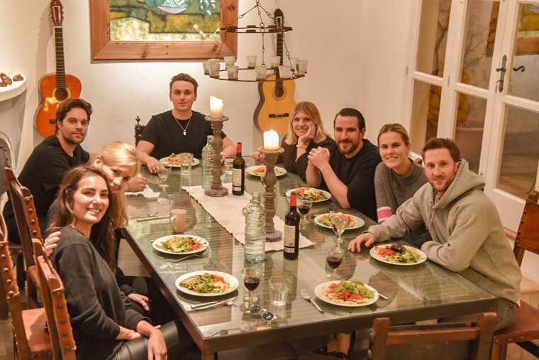 Delicious home-cooked food