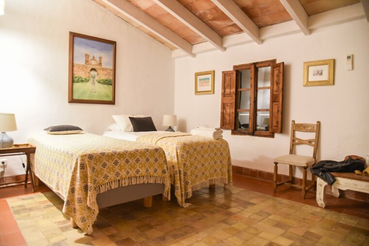 A room at the retreat
