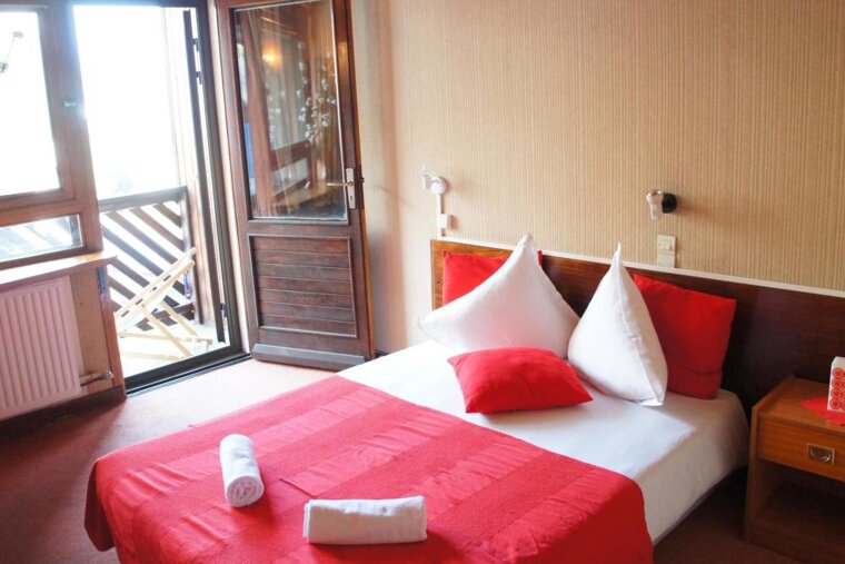 A double bedroom in the hotel