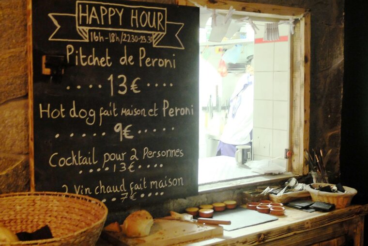 The open kitchen
