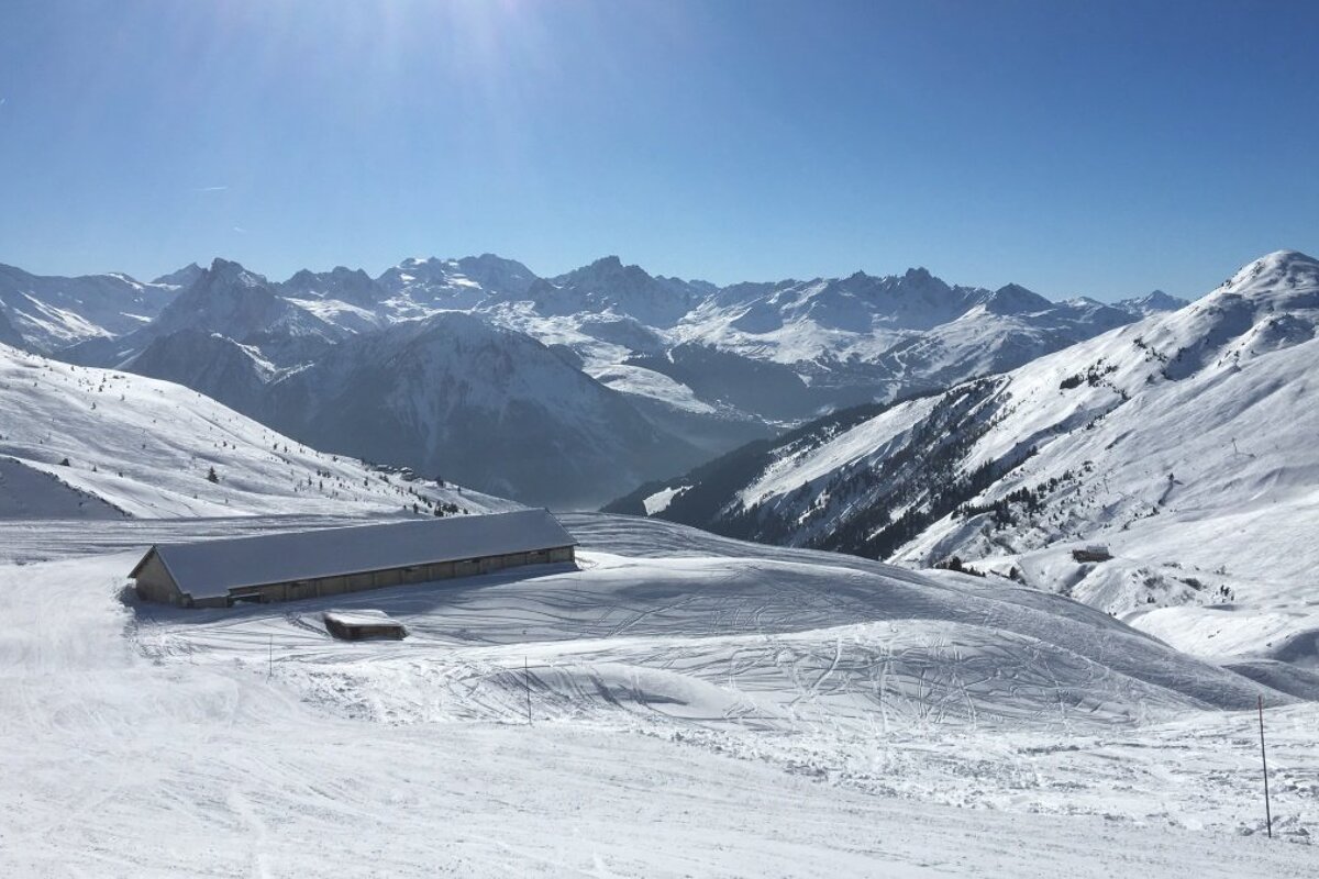 part of la plagne ski area