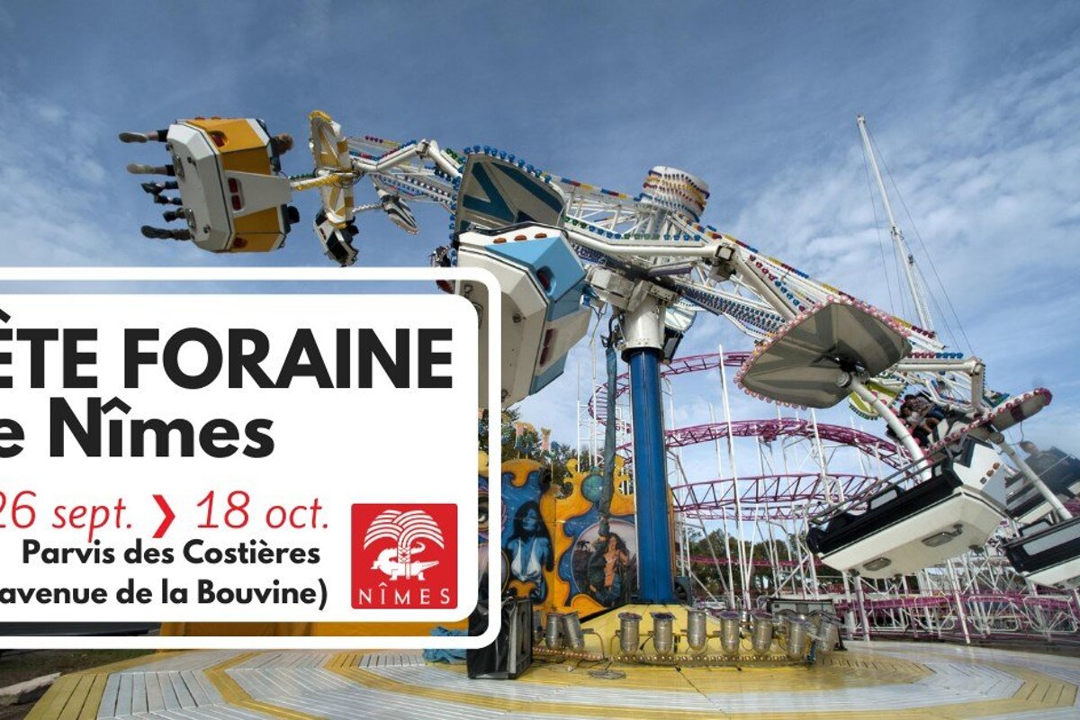 Fete Foraine - Funfair 2020, Nimes | SeeProvence.com