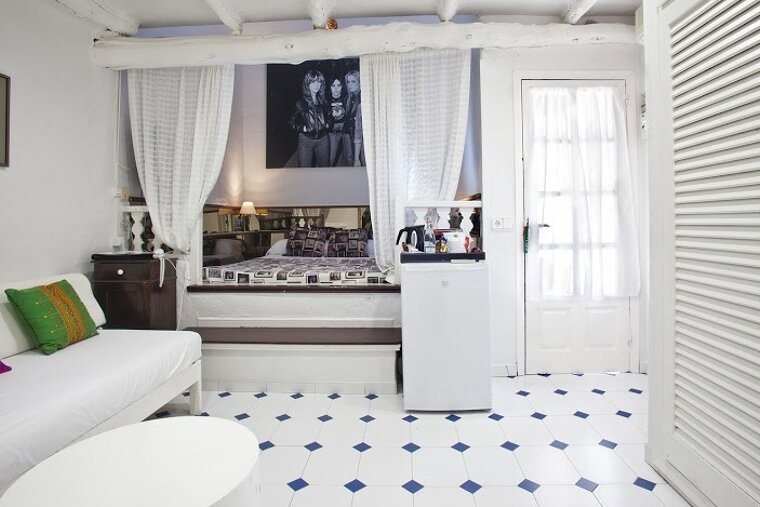 A double bedroom in the hotel