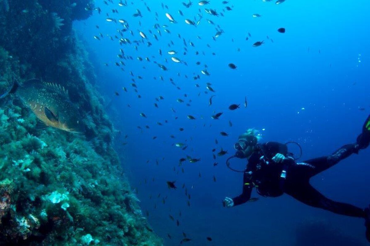 Marine park in mallorca