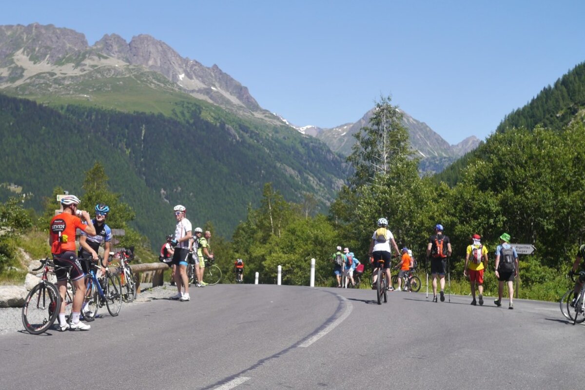 Col de montets during the tour de france 2016