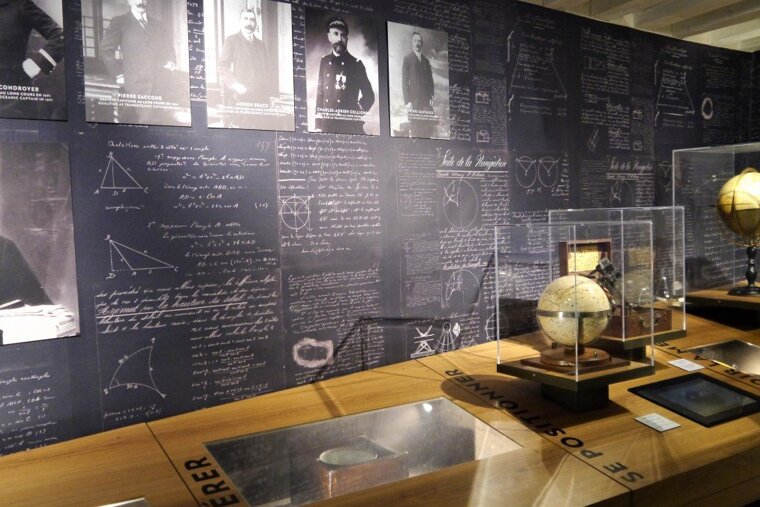Inside the maritime museum of Saint Tropez