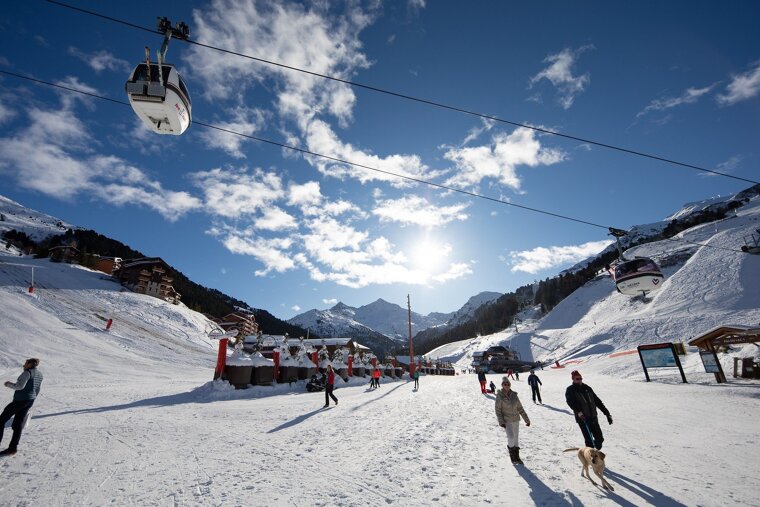 Meribel pistes