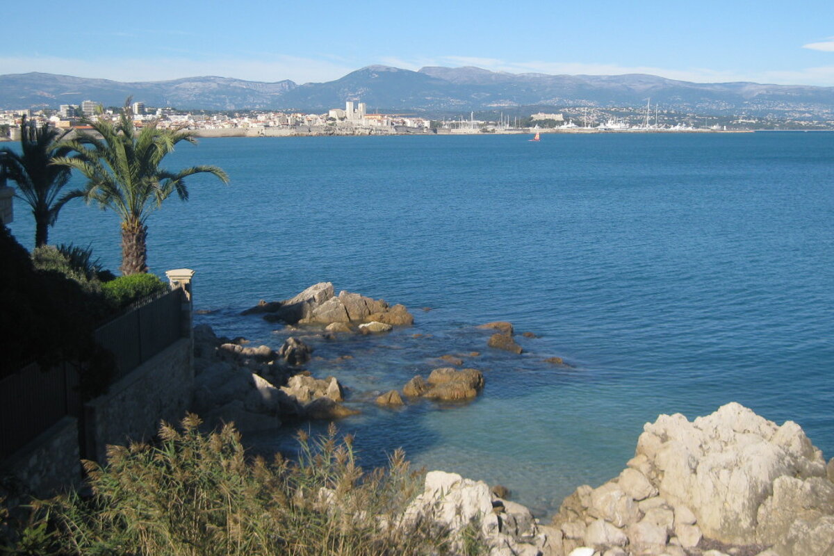 View from Cap d'Antibes