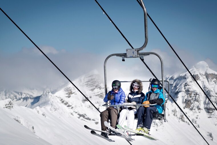 Chairlift in Avoriaz