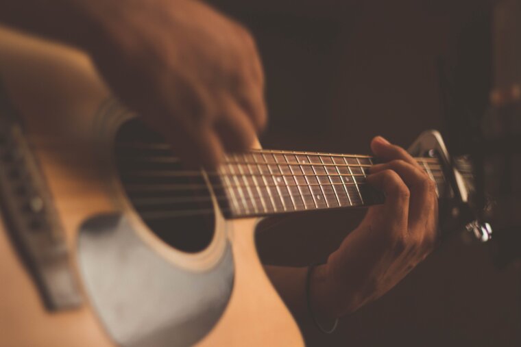 Guitar playing