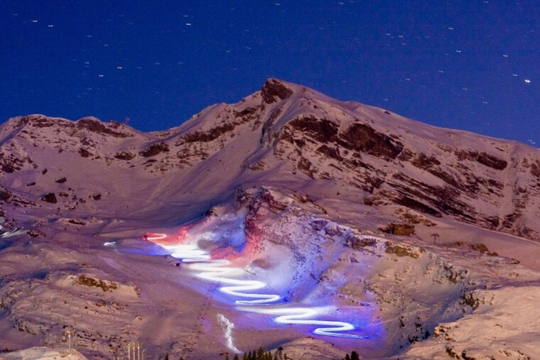 Avoriaz torchlit descent