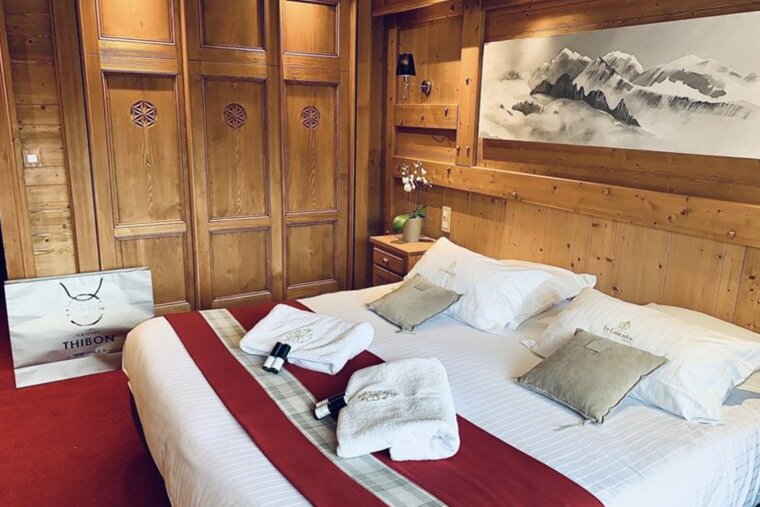 A double bedroom in the hotel