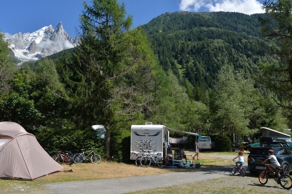 Camping in Chamonix