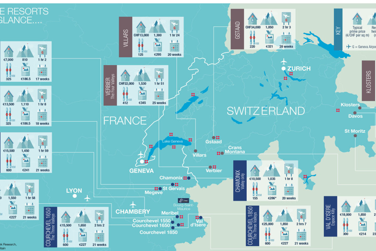 map of ski resorts