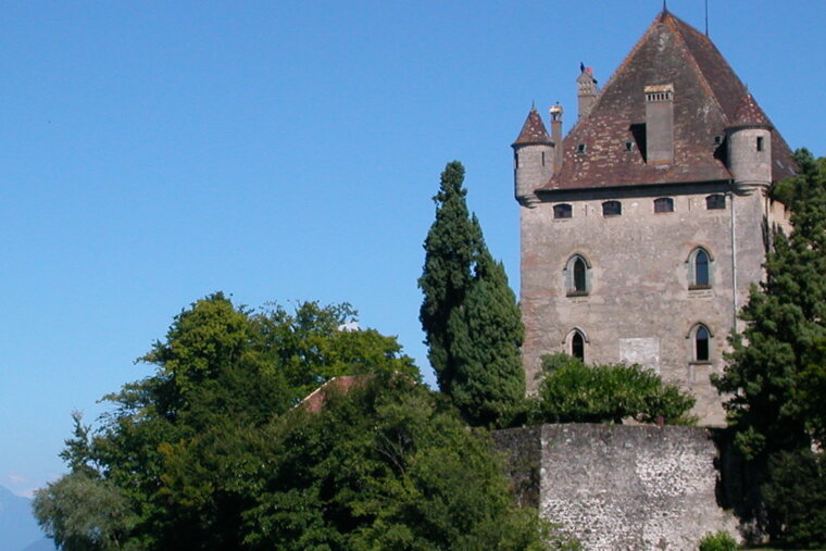 Medieval Yvoire on Lake Geneva