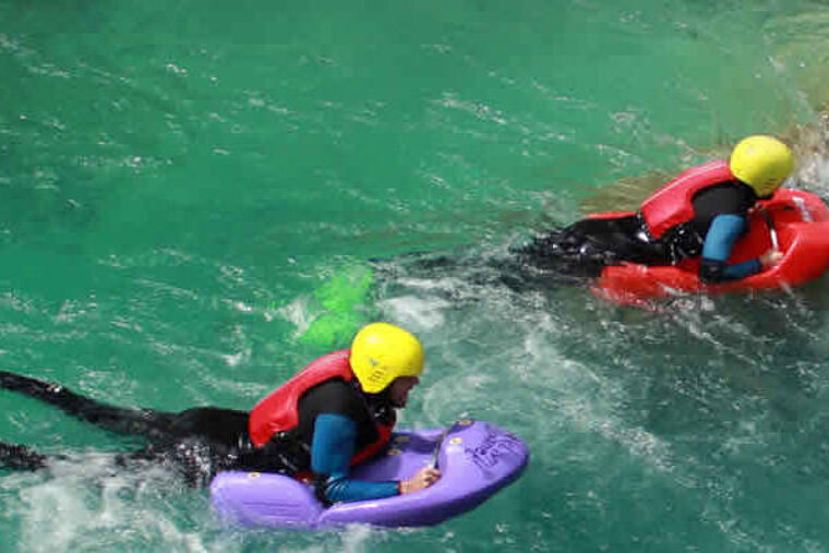 Hydrospeeding in