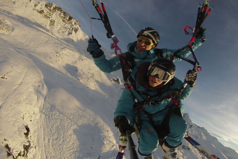 Tandem Paragliding, Les Arcs