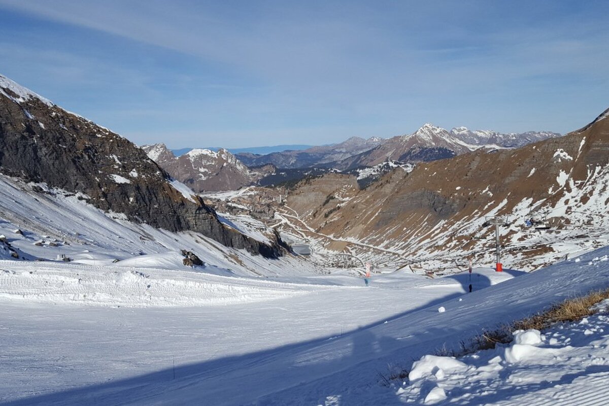 ski area in avoriaz
