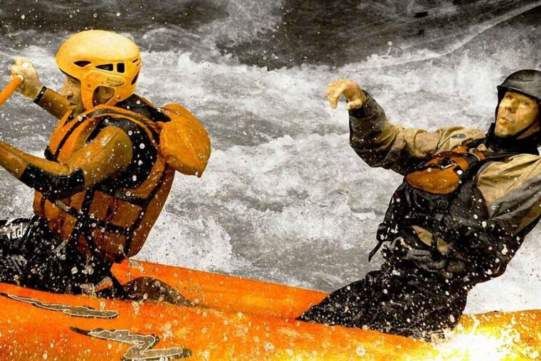 Canoe Rafting in The Alps, Bourg St Maurice