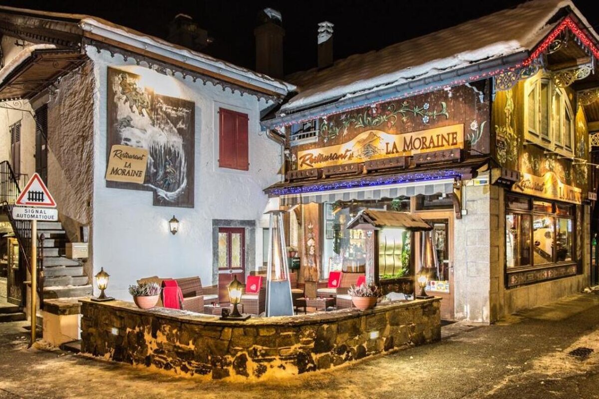 La Moraine Restaurant, Chamonix Centre