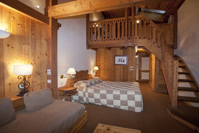 A family room in the hotel