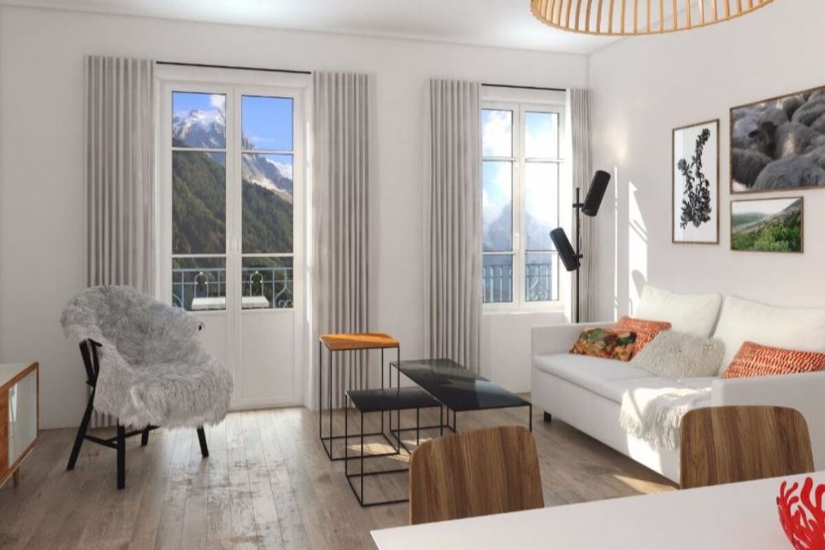 a new apartment in chamonix
