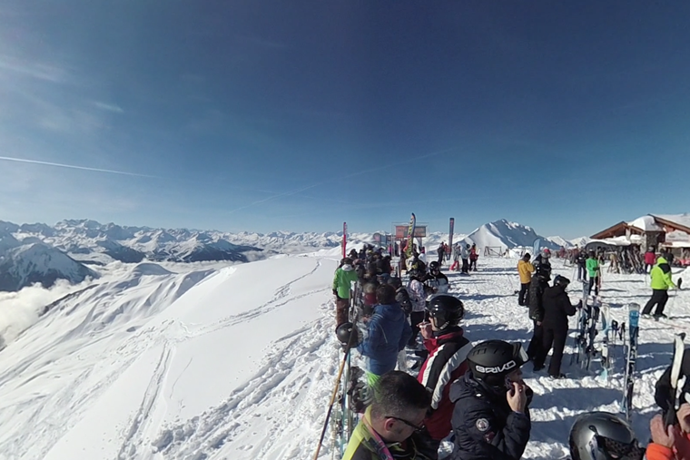 Grande Rochette views and cafe