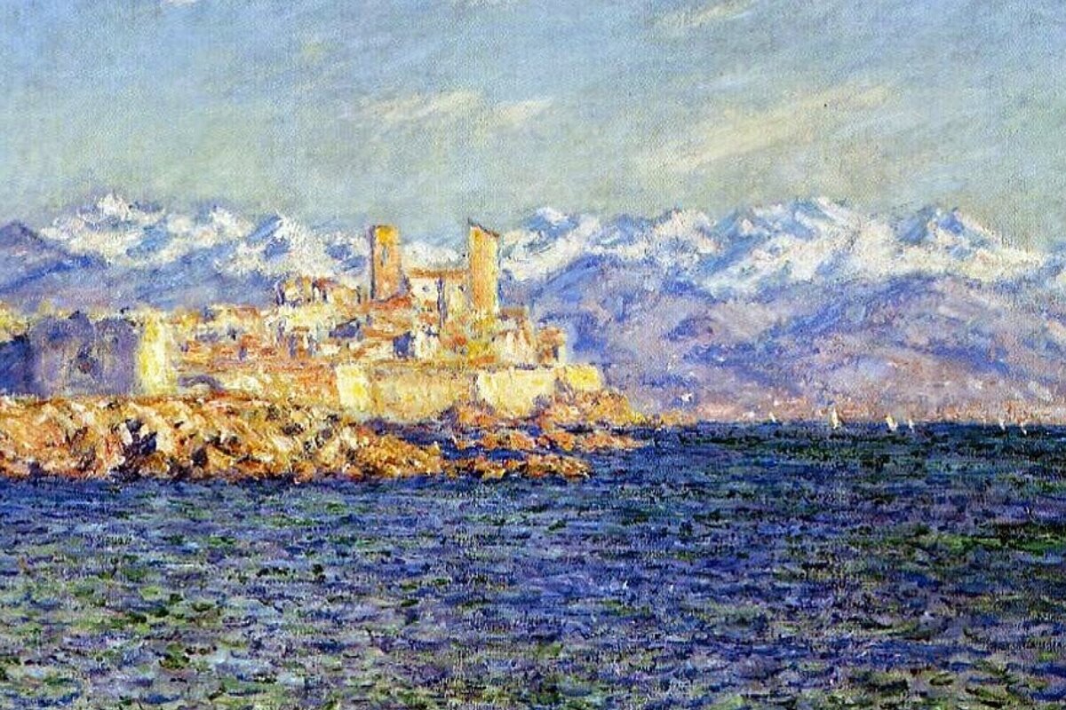 Antibes in the afternoon by claude monet