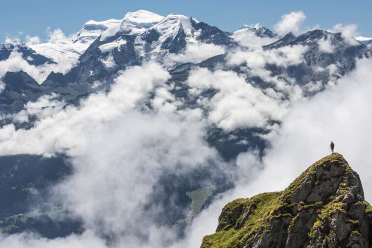 Hiking in Verbier