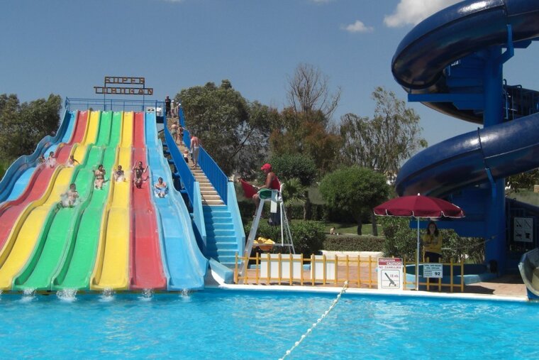 Fun at the waterpark