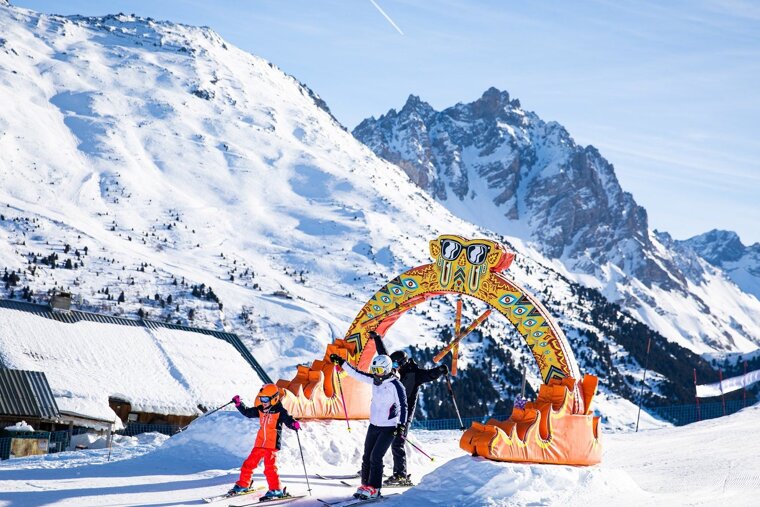 Fun slope in Meribel