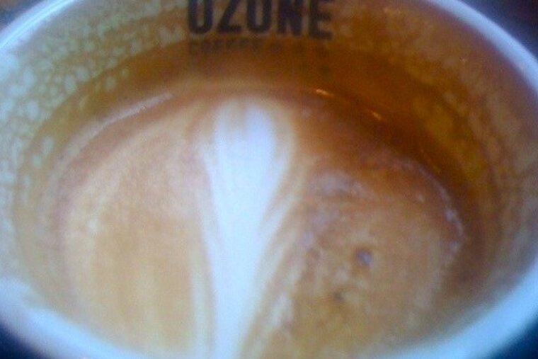 Coffees in our new fave spot - Cafe Flo