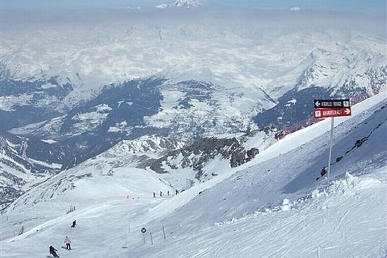 Mont Blanc from les Arcs