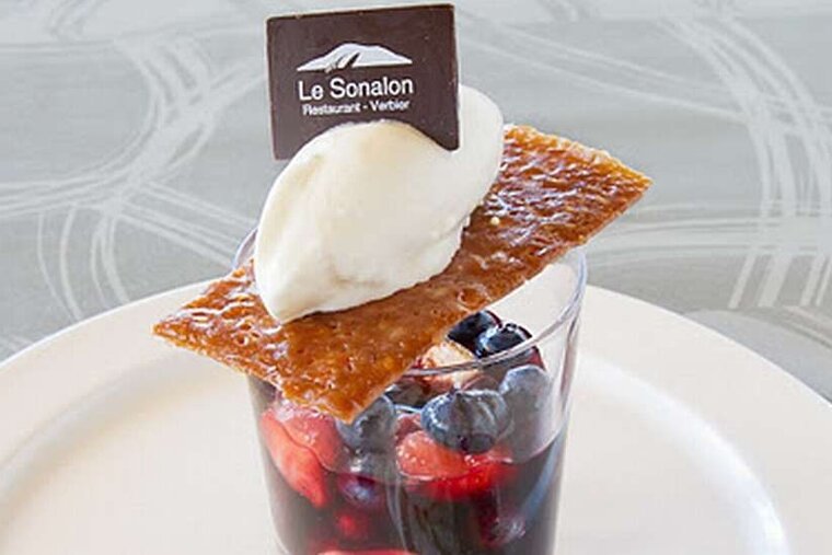Exquisite desserts